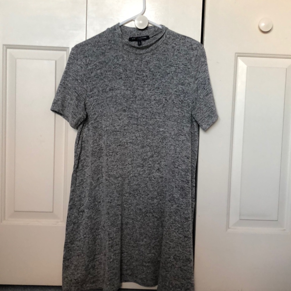 One clothing gray A-line dress, size L